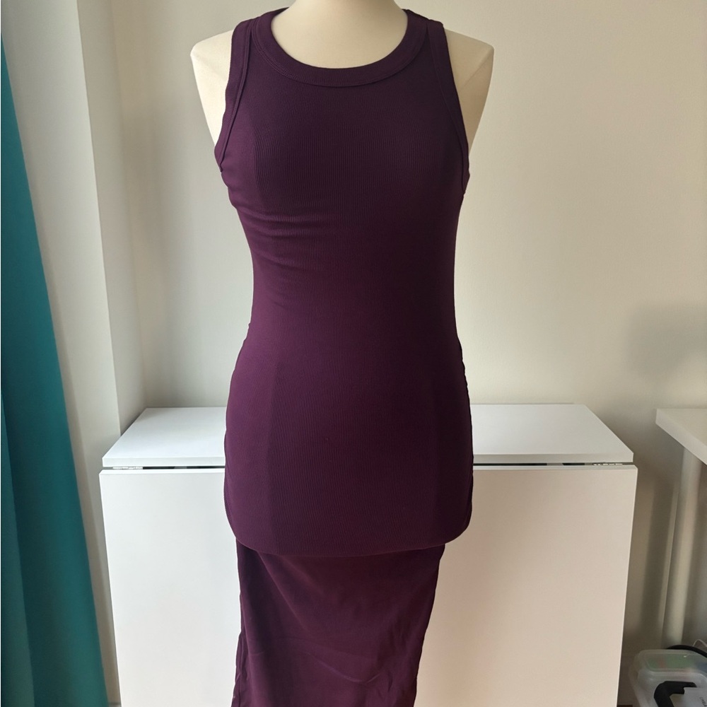 Michael Stars Deep Purple Sleeveless Maxi Dress